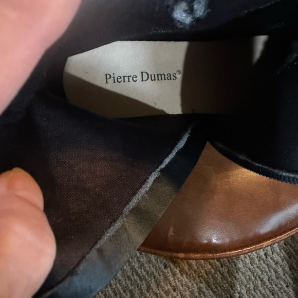 Pierre Dumas Barcelona black knee high boots Size 8M - Picture 10 of 16
